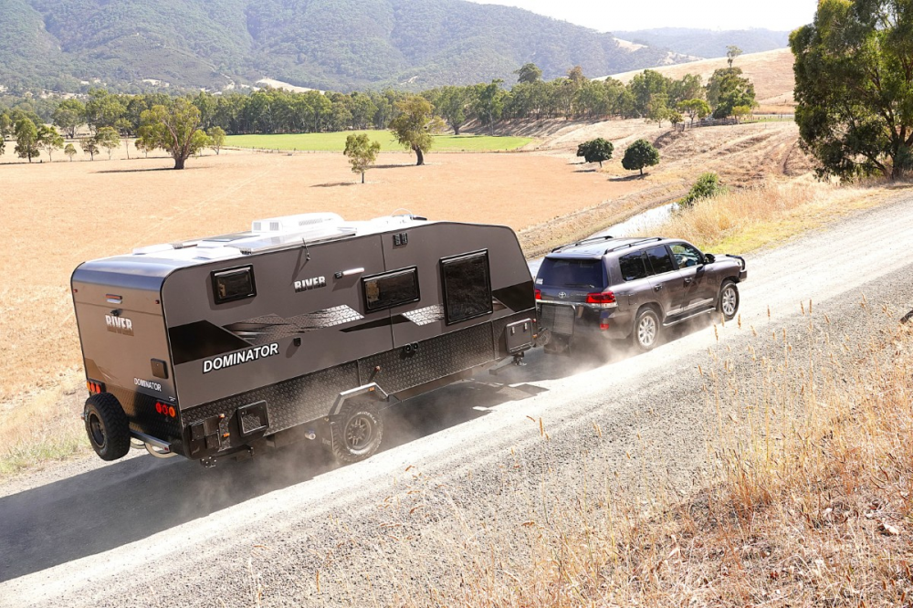 River Dominator 18’ Single Axle Caravan Review image